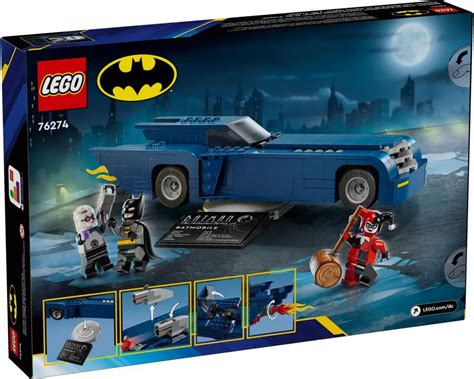 Lego Dc Comics Pas Cher Batman Avec La Batmobile Contre Harley