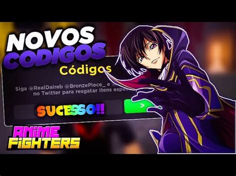 SAIU NOVOS CÓDIGOS DO UPDATE 34 NOVO EVENTO NO ANIME FIGHTERS