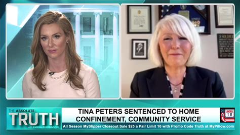 TINA PETERS SPEAKS OUT AFTER SENTENCING