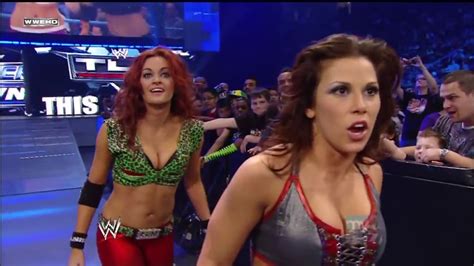 WWE SmackDown 11 12 2009Mickie James Maria Vs Michelle McCool