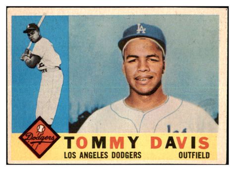 1960 TOPPS 509 TOMMY DAVIS DODGERS EX 477274 KYCARDS EBay