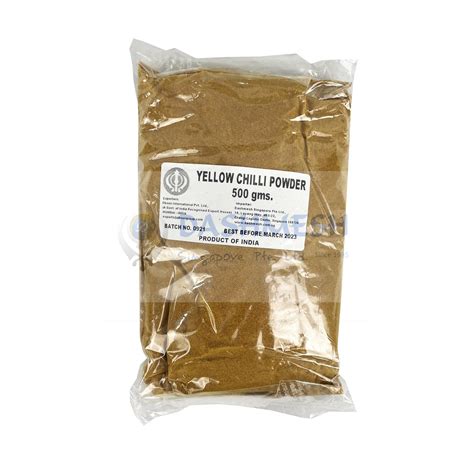 Yellow Chilli Powder Grade A G Dashmesh Singapore Indian Food