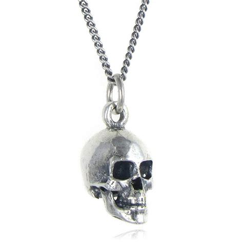 Necklace For Women Design Skull Necklace By Black Pearl