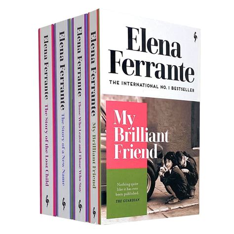 My Brilliant Friend Series Collection Elena Ferrante Book Set