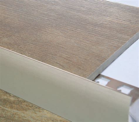 Schluter Rondec Step Anodized Aluminum Finishing And Edging Profiles