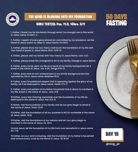 RCCG 30 Days Fasting Prayer November 2019 PRAYER GUIDE Perspective