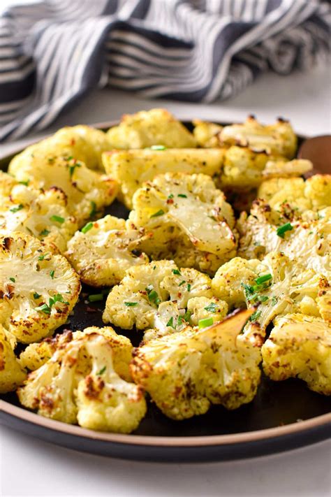 Air Fryer Cauliflower The Conscious Plant Kitchen