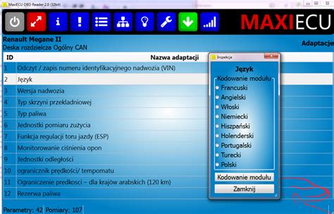 Kia Pe Na Diagnostyka Polski Program Maxiecu Interfejs Maxiecu Usb