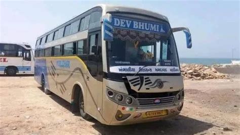 Daily Bus Service Ahmedabad To Dwarka Seating Capacity Seater In