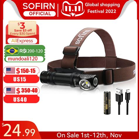 Sofirn Hs Usb C Rechargeable Headlamp Super Bright Sst Led