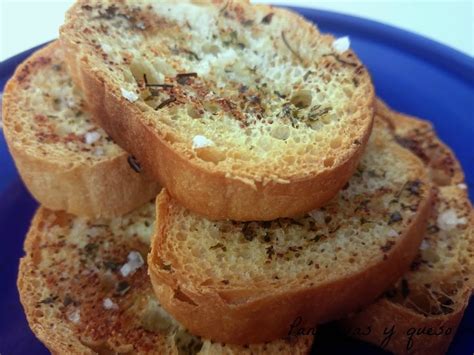 Pan Tostado Con Ajo Y Perejil Cocina