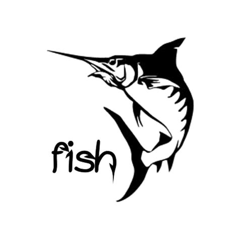 Swordfish Vinyl Decal Sticker V21 Decalshouse