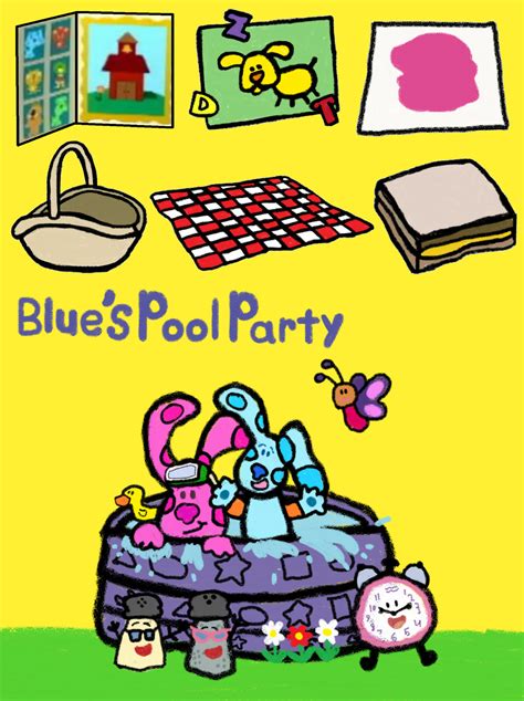 Blue's Pool Party VHS by Alexanderbex on DeviantArt