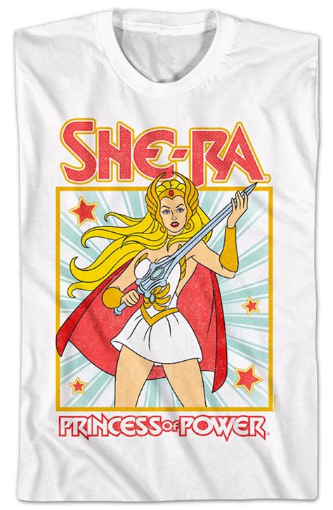 She Ra Princess Of Power Pose Masters Of The Universe T Shirt