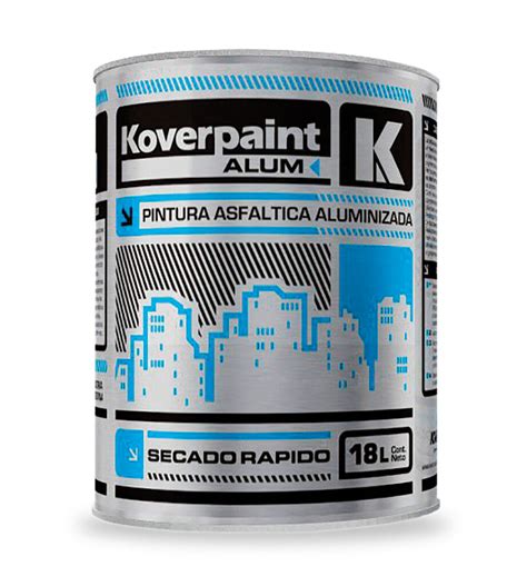 KoverTech ALUM Pintura asfáltica aluminizada Kartonsec