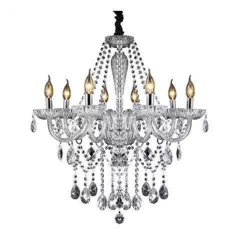 Lustre Candelabro 8 Braços Cristal Legítimo K9 Maria Tereza