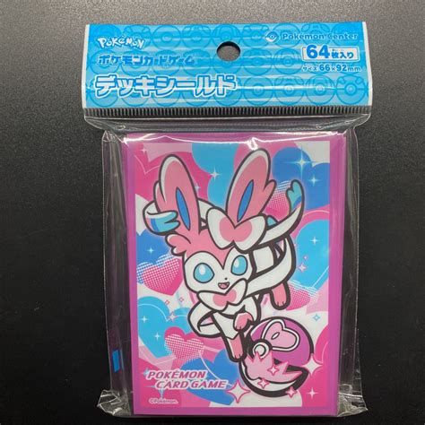 ポケモンセンターオリジナル ポケモンカードゲーム デッキシールド スリーブ Ball Freak Np ニンフィア公式サプライ｜売買された