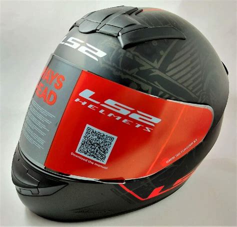 Ls Ff Rookie Street Matt Black Grey Full Face Helmet Custom Elements