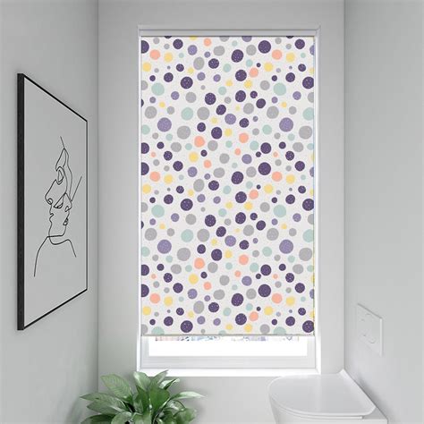 Pastel Bubble Fun Window Roller Shade#N#– Art Shades