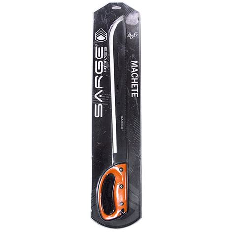 Sarge Jungle Expedition Machete 24 Woodcraft