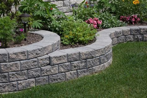 Stack Stone For Beautiful Garden Edging