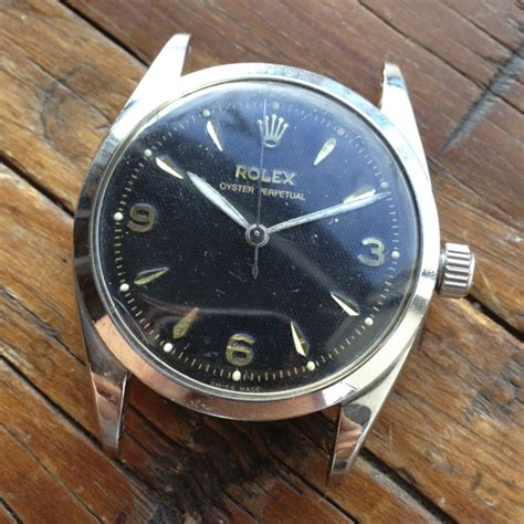 VINTAGE ROLEX WATCHES: VERY RARE ROLEX EXPLORER REF.6298, CIRCA 1953