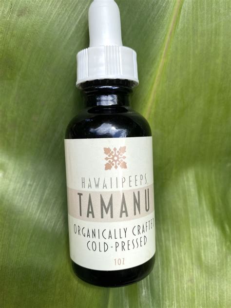 Tamanu Oil Hawaii Peeps Skincare