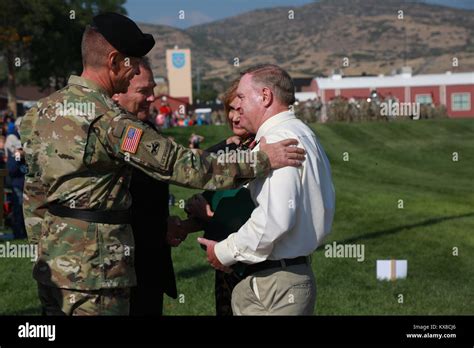 US Army National Guard parade and ceremony Stock Photo - Alamy