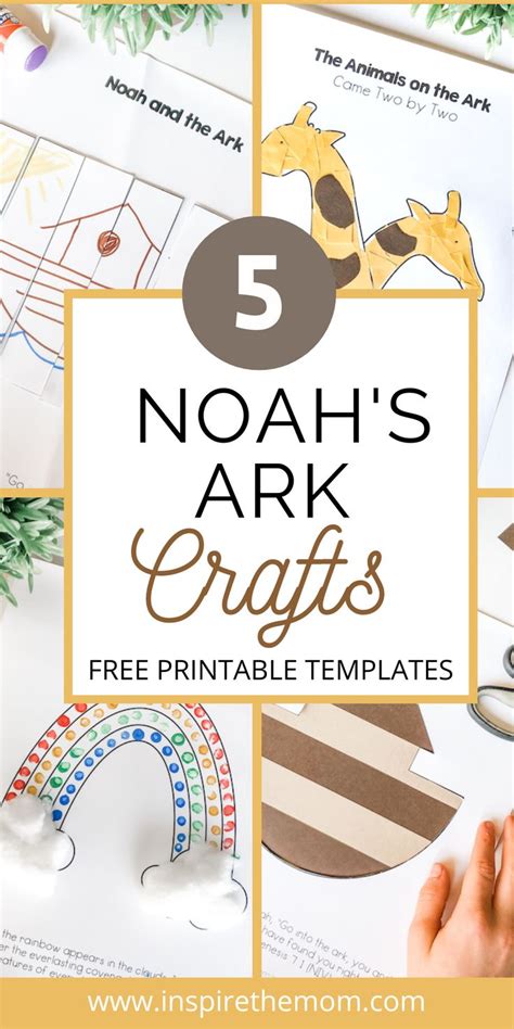 5 Noahs Ark Craft Ideas Free Printable Templates Noahs Ark Craft