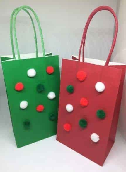 Ideias Para Decorar Sacolas Para O Natal