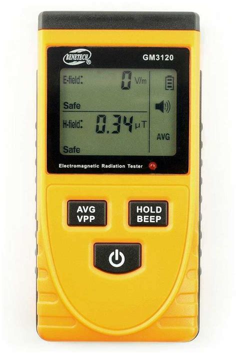 Benetech GM3120 elektromagnetinio lauko matuoklis, modelis - AN-10763 ...