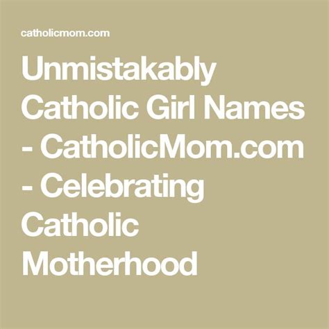 Pin On Catholic Girl Ideals