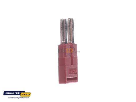 eibmarkt.com - Steckbrücke 2p. rt FBS 2-6