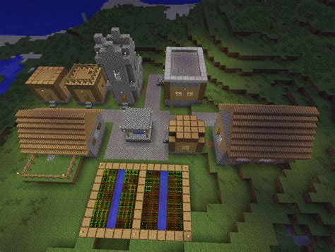 Minecraft Npc Village Buildings By Coltcoyote On Deviantart