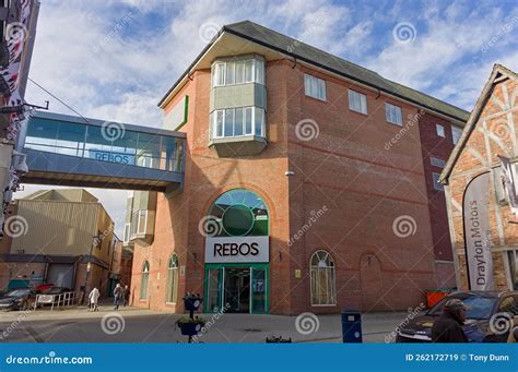 A Department Store In A Deserted Shopping Area Editorial Stock Image