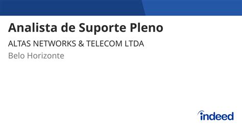 Analista De Suporte Pleno - 9