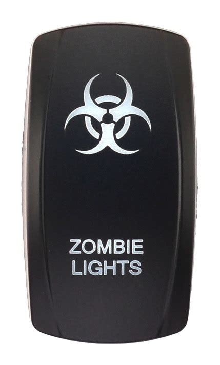 XTC Power Products Dash Switch Rocker Face Zombie Lights Cycle Gear