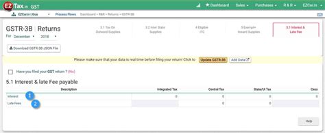 How To Generate Gstr B Json File For Gstn Eztax In Gst Help Center