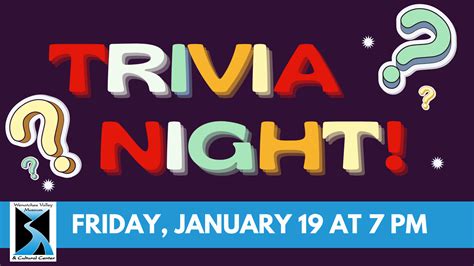 Trivia Night Wenatchee Valley Museum And Cultural Center