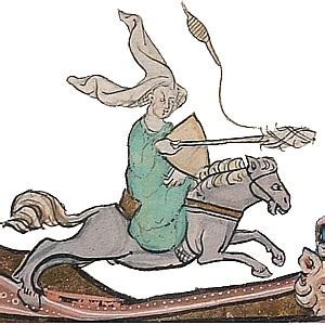 Rosalie's Medieval Woman - Medieval Horse Riding