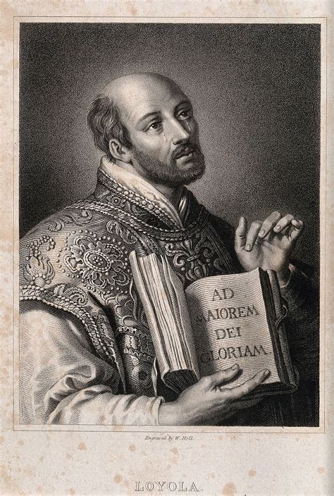 Saint Ignatius Loyola Stipple Engraving Free Photo Illustration