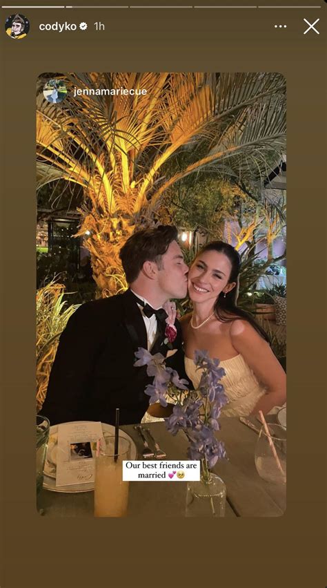 Cody with the classic profile kiss to show off his jawline. But