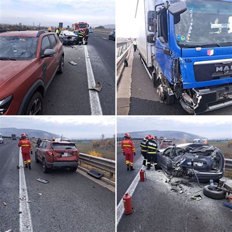 Foto Accident Rutier Pe Autostrada A1 La Kilometrul 306 Info Trafic