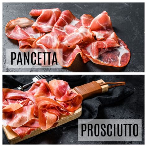 Pancetta Vs Prosciutto - [Infographic]