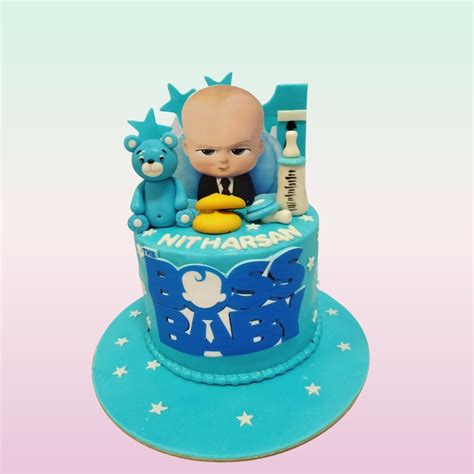 Whos The Boss Baby Birthday Theme Cake Cake Square Chennai Cake