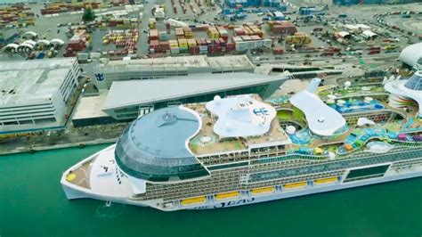 Biggest Cruise Ship In History Arrives In Miami Florida