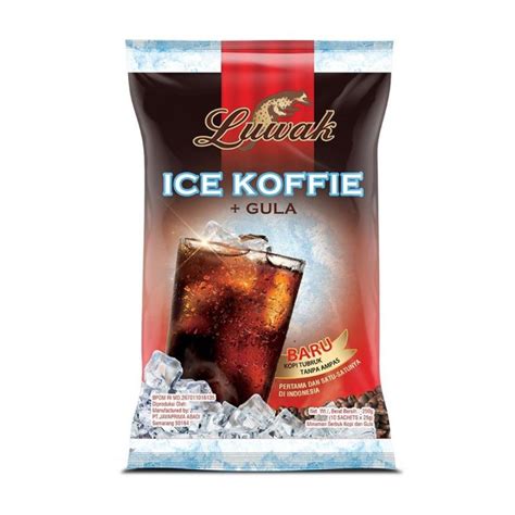 Jual Luwak Ice Koffie Gula 10 Sachet Shopee Indonesia