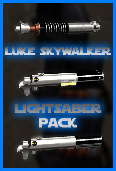 Luke Skywalker Saber Pack Star Wars Jedi Knight Jedi Academy Mods