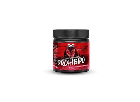 Prohibido Hardcore Pre Workout G Sabor Strawberry Margarita