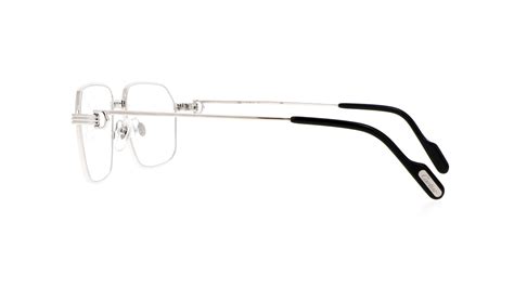 Lunettes De Vue Cartier Core Range CT0445O 004 58 17 Argent En Stock